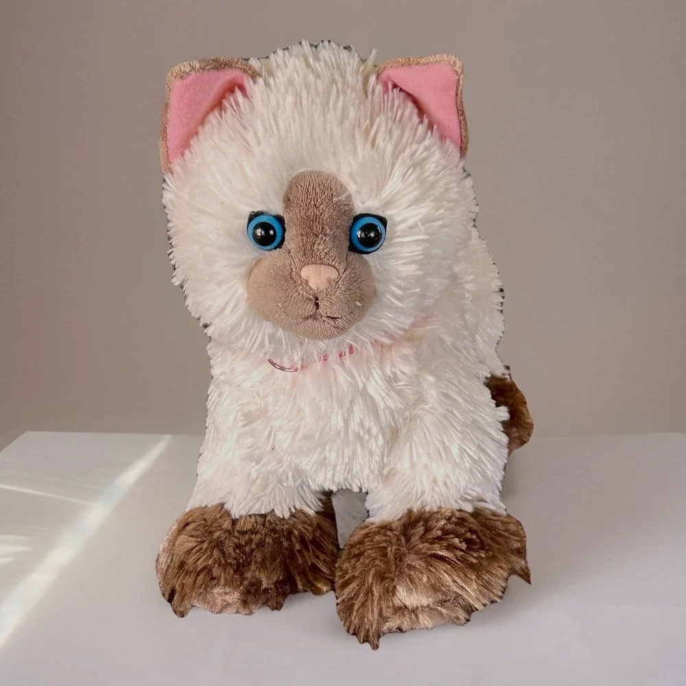 Build-A-Bear Workshop Siamese Cat‎ Plush Stuffed Animal Promise Pets 2015